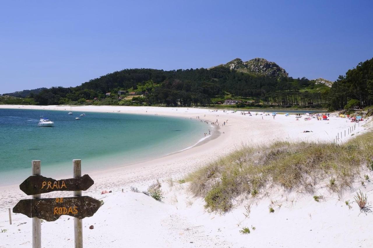 Atico En Moana- Playa A Xunqueira, A 15 Min De Vigo Apartment Exterior foto
