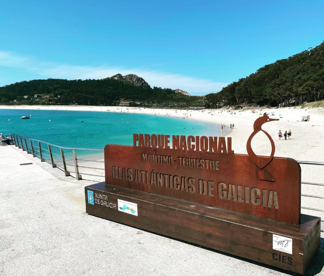 Atico En Moana- Playa A Xunqueira, A 15 Min De Vigo Apartment Exterior foto