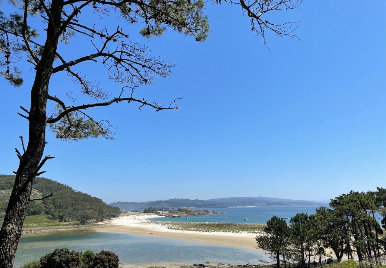 Atico En Moana- Playa A Xunqueira, A 15 Min De Vigo Apartment Exterior foto